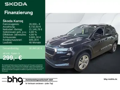 Gebraucht Skoda Karoq Selection 150 PS (110 kW) 2025 Schwarz SUV