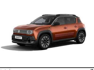 Terracottabraun, schwarzes da Neu 2025 Renault 4 E-Tech Iconic SUV | 36.298 € (Fairer Preis)