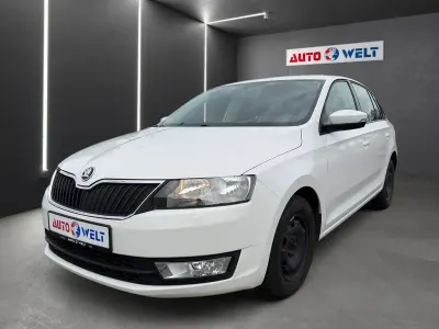 Gebraucht Skoda Rapid 90 PS (66 kW) 2017 Weiß Kleinwagen
