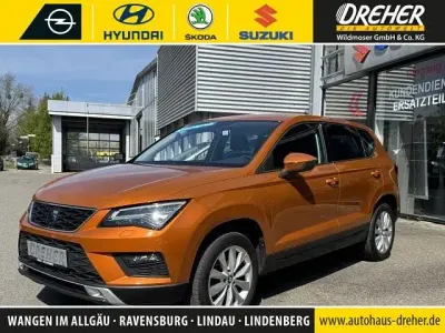Gebraucht Seat Ateca Style Plus 150 PS (110 kW) 2018 "samoa" orange metallic SUV
