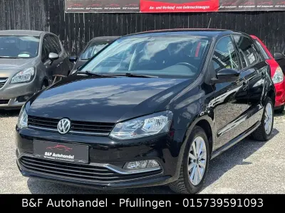 Gebraucht VW Polo LOUNGE 90 PS (66 kW) 2015 Schwarz Limousine