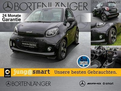 Schwarz Gebraucht 2023 Smart ForTwo Electric Drive Exclusive | 15.998 € (Fairer Preis)