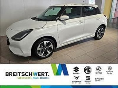 Gebraucht Suzuki Swift Comfort 82 PS (60 kW) 2025 Weiß (pure white pearl metallic m) Limousine