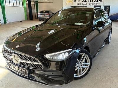 Usata Mercedes C220 AMG 200 CV (147 kW) 2022 Nero Berlina