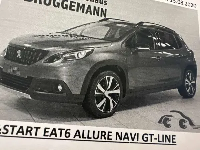 Gebraucht Peugeot 2008 Allure 131 PS (96 kW) 2019 Grau SUV