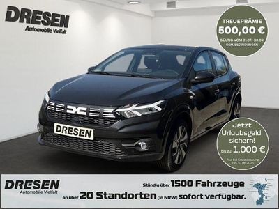 Neu Dacia Sandero Expression 101 PS (74 kW) 2025 Schwarz (perlmuttschwarz) Kleinwagen