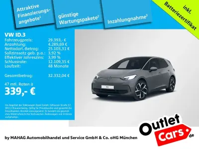 Gebraucht VW ID.3 Pro 150 kW (204 PS) 2024 Grau Kleinwagen