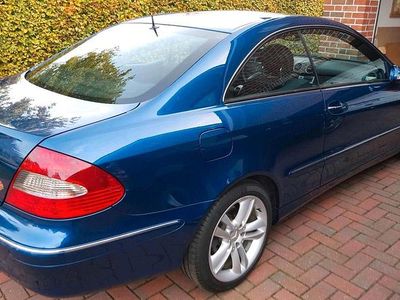 Brugt Mercedes CLK500 Avantgarde 306 HK (225 kW) 2005 Blå Coupe