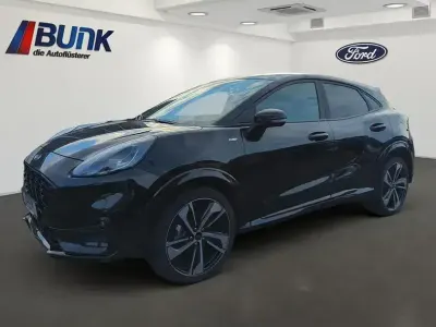 Gebraucht Ford Puma ST-Line X 125 PS (91 kW) 2023 Agate black metallic  (pn4gm) SUV