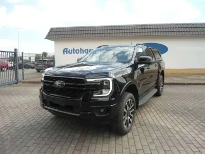 Gebraucht Ford Ranger Platinum 241 PS (177 kW) 2024 Obsidianschwarz metallic Pickup