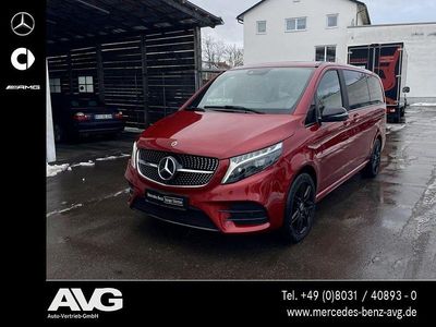 Rot Gebraucht 2023 Mercedes V300 Exclusive Van / Kleinbus | 76.850 € (Teuer)