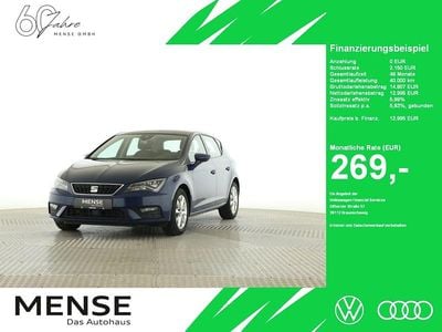 Gebraucht Seat Leon Style 125 PS (91 kW) 2018 Blau mediterraneo Limousine