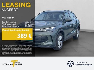 Gebraucht VW Tiguan 131 PS (96 kW) 2024 Grün SUV