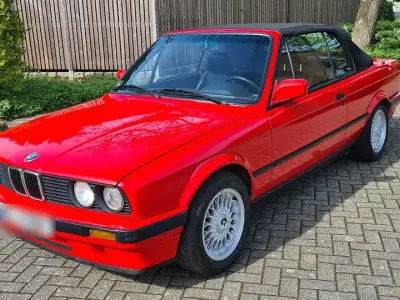 Gebraucht BMW 318 Cabriolet 113 PS (83 kW) 1991 Rot Cabrio