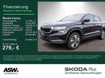 Gebraucht Skoda Karoq Ambition 116 PS (85 kW) 2022 Schwarzmagic perleffekt SUV