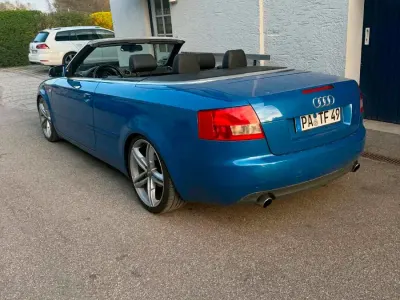 Gebraucht Audi A4 Cabriolet 163 PS (119 kW) 2003 Blau Cabrio