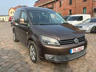 Gebraucht VW Caddy Comfortline 102 PS (75 kW) 2010 Braun Van / Kleinbus
