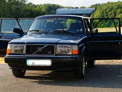 Gebraucht Volvo 245 116 PS (85 kW) 1991 Blau Kombi