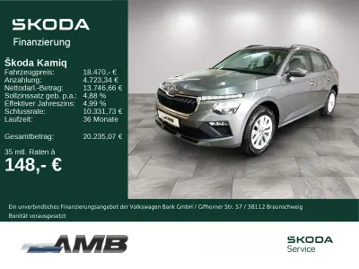 Używany Skoda Kamiq Selection 95 KM (69 kW) 2025 Szary SUV
