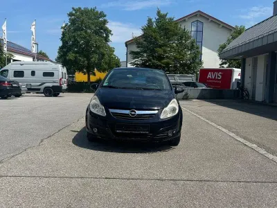Gebraucht Opel Corsa 80 PS (58 kW) 2007 Schwarz Kleinwagen