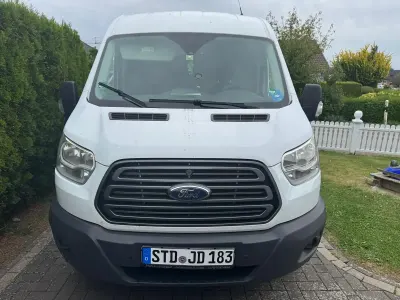 Gebraucht Ford Transit 96 PS (70 kW) 2018 Weiß Van / Kleinbus