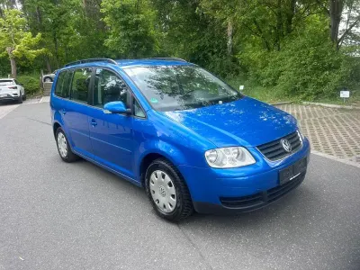 Gebraucht VW Touran Goal 105 PS (77 kW) 2006 Blau Van / Kleinbus