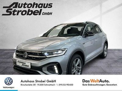 Gebraucht VW T-Roc R-line 110 PS (80 kW) 2023 Silber pyrit silber metallic (metallic) SUV