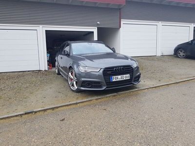 gebraucht Audi A6 Competition ACC Spurhalte Totwinkel 20" Daytonagrau Pano