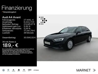 Gebraucht Audi A4 S-Line 150 PS (110 kW) 2023 Schwarz Kombi