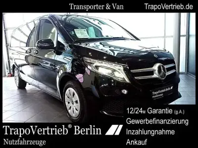 Gebraucht Mercedes V220 163 PS (119 kW) 2021 Schwarz Van / Kleinbus