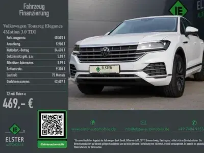 Gebraucht VW Touareg S 286 PS (210 kW) 2022 Weiß SUV