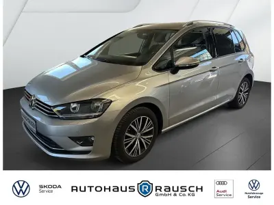 Gebraucht VW Golf Sportsvan Allstar 125 PS (91 kW) 2016 Silber Van / Kleinbus