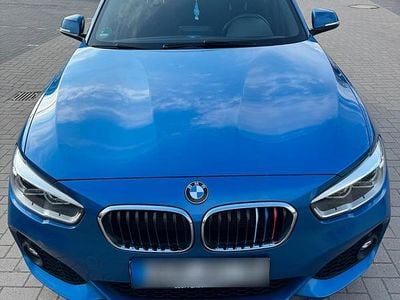 Brugt BMW 118 M Sport 150 HK (110 kW) 2017 Blå Hatchback