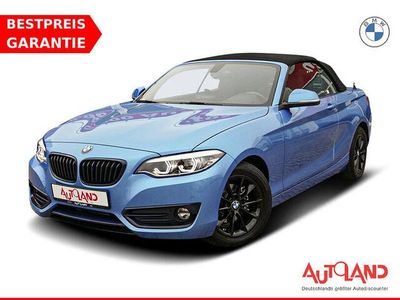 Gebraucht BMW 218 136 PS (100 kW) 2019 Blau Cabrio