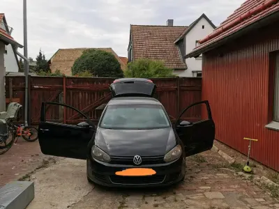Gebraucht VW Golf VII 80 PS (58 kW) 2012 Schwarz Kleinwagen