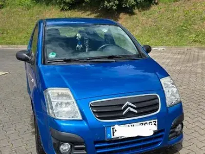 Gebraucht Citroën C2 VTR Sport 60 PS (44 kW) 2008 Blau Kleinwagen