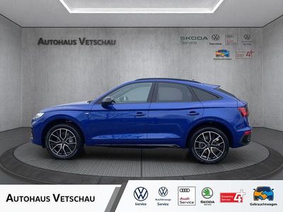 Ultrablau (blau) Gebraucht 2022 Audi Q5 Sportback S-Line SUV | 48.660 € (Teuer)