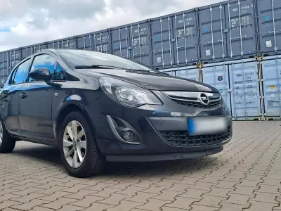 Gebraucht Opel Corsa 75 PS (55 kW) 2014 Schwarz Kleinwagen
