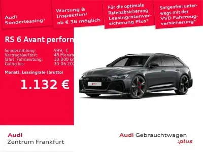 Gebraucht Audi RS6 Performance 630 PS (463 kW) 2025 Daytonagrau perleffekt Kombi
