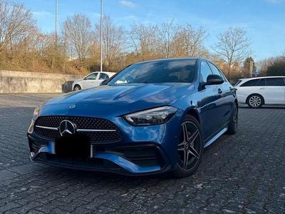 Gebraucht Mercedes C180 AMG 170 PS (125 kW) 2024 Blau Limousine