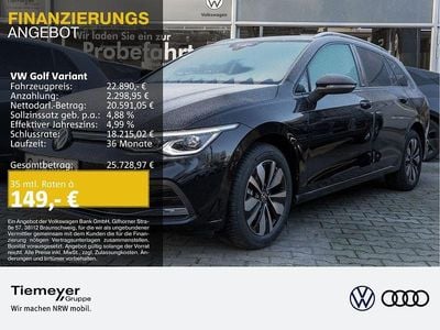 Schwarz Gebraucht 2024 VW Golf VIII Move Kombi | 22.890 € (Superpreis)