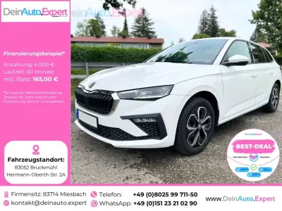 Gebraucht Skoda Scala Selection 116 PS (85 kW) 2024 Candyweiss Kleinwagen