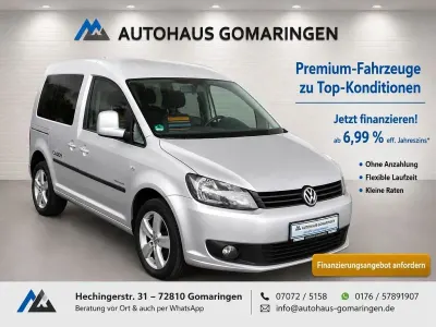 Gebraucht VW Caddy Trendline 105 PS (77 kW) 2013 Silber Van / Kleinbus