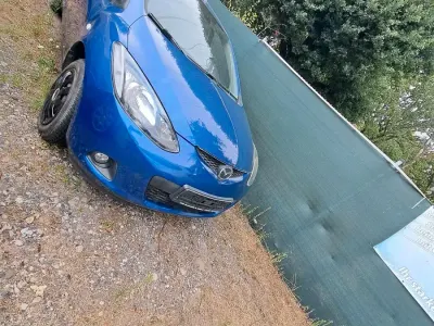Gebraucht Mazda 2 86 PS (63 kW) 2008 Blau Kleinwagen