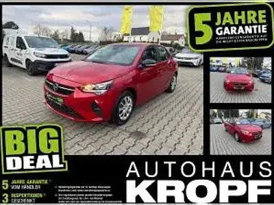 Brugt Opel Corsa Edition 75 HK (55 kW) 2022 Rød Hatchback