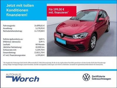 Gebraucht VW Polo 80 PS (58 kW) 2022 Rot Limousine