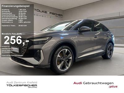 Gebraucht Audi e-tron Sportback S-Line 125 kW (170 PS) 2022 Taifungrau (metallic) SUV