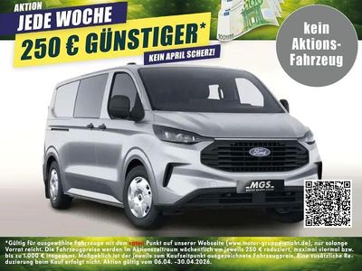 Neu Ford Transit Custom Trend 110 PS (80 kW) 2026 Moondust silver metallic Kombi