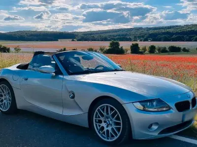 Usata BMW Z4 192 CV (141 kW) 2005 Argento Cabrio