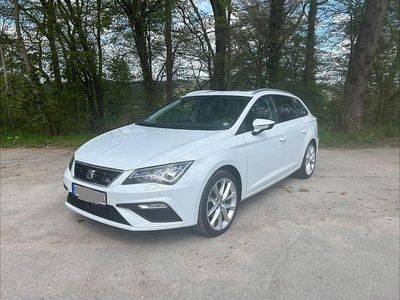 Brugt Seat Leon ST FR 150 HK (110 kW) 2017 Hvid Stationcar